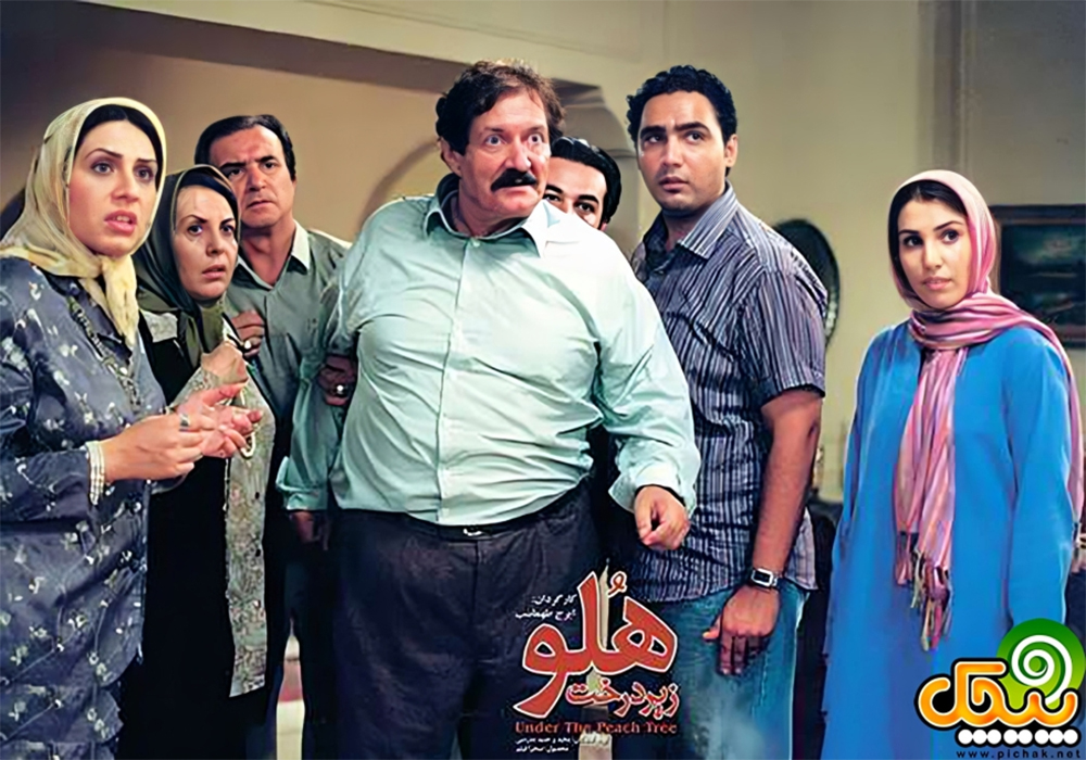 آتش تقی پور در فیلم زیر درخت هلو