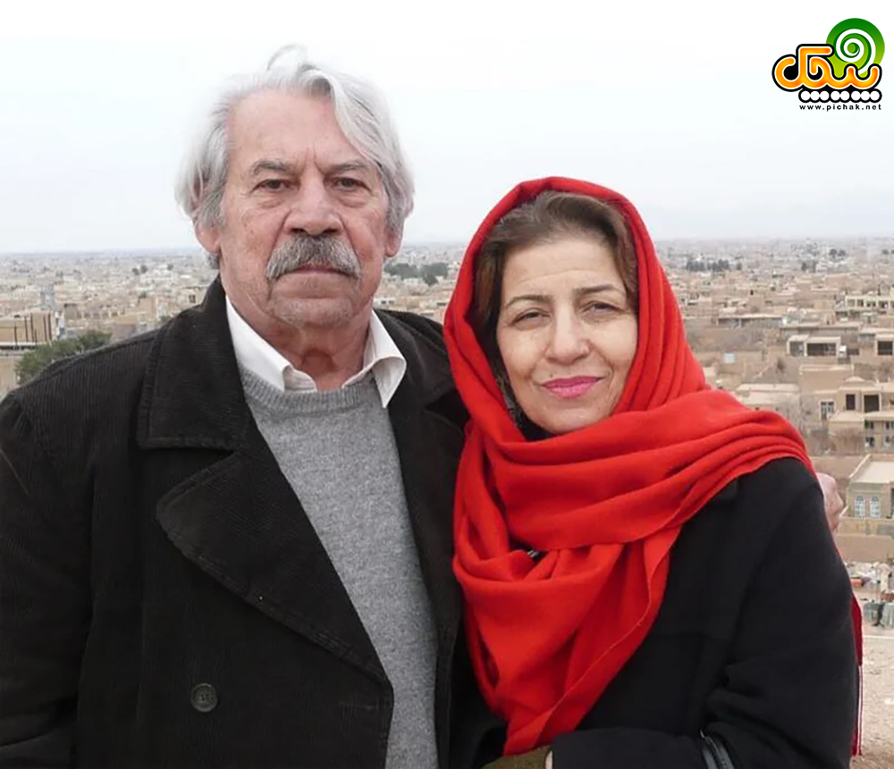 داوود رشیدی و همسر