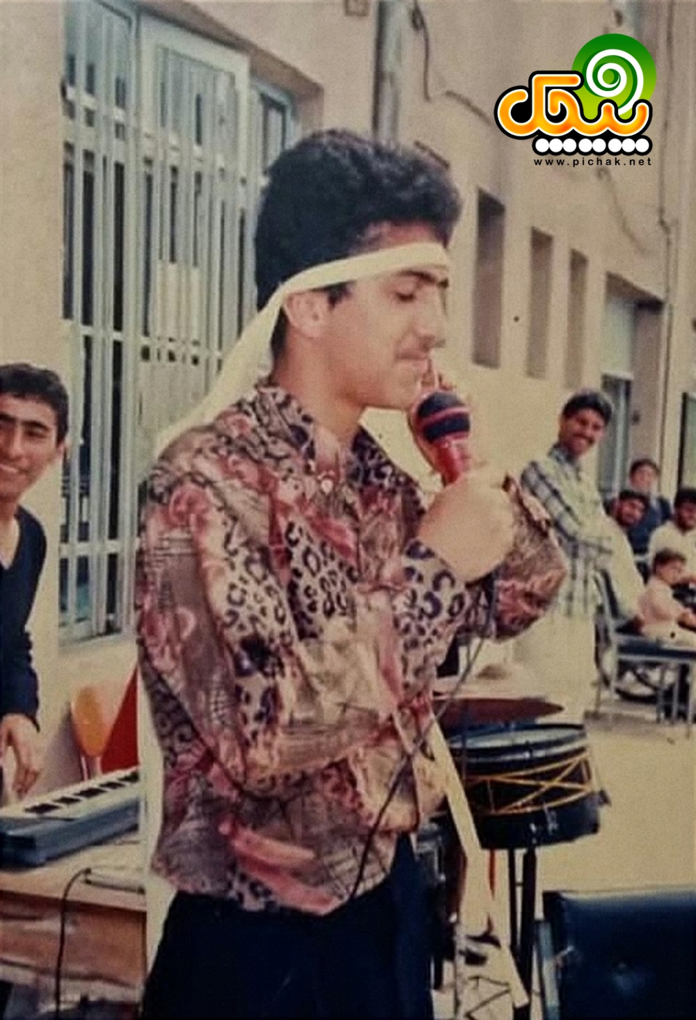 حامد آهنگی در جوانی