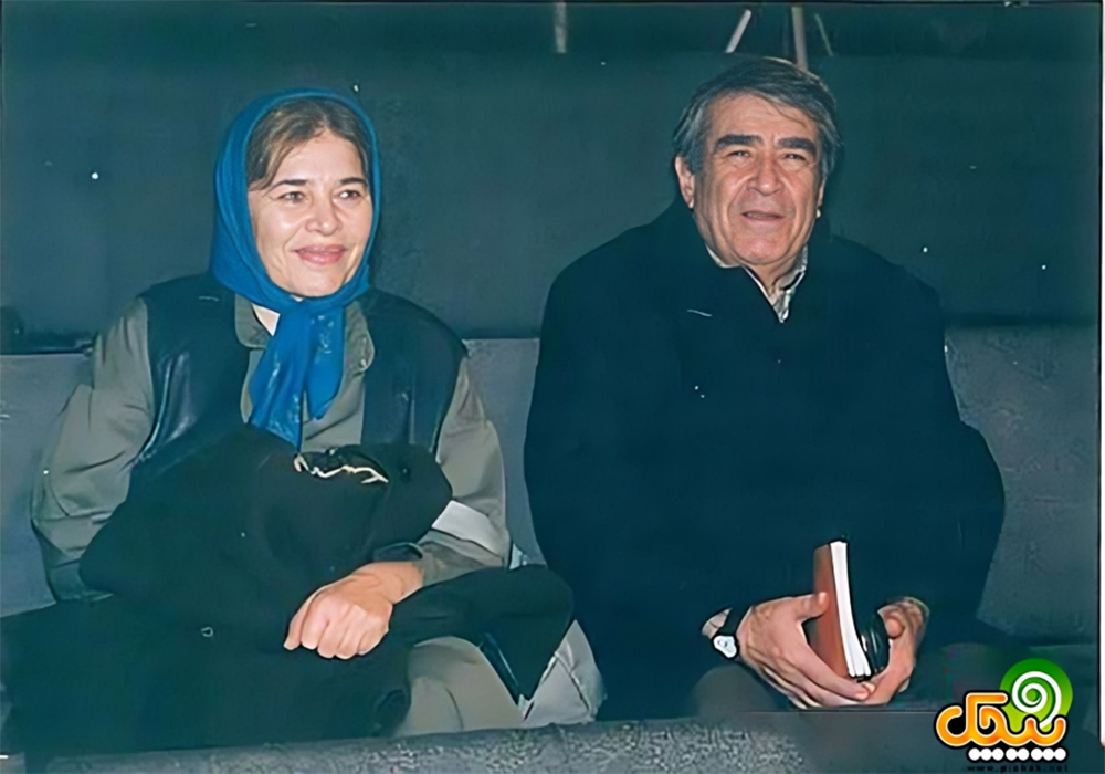 حمید سمندریان و همسر