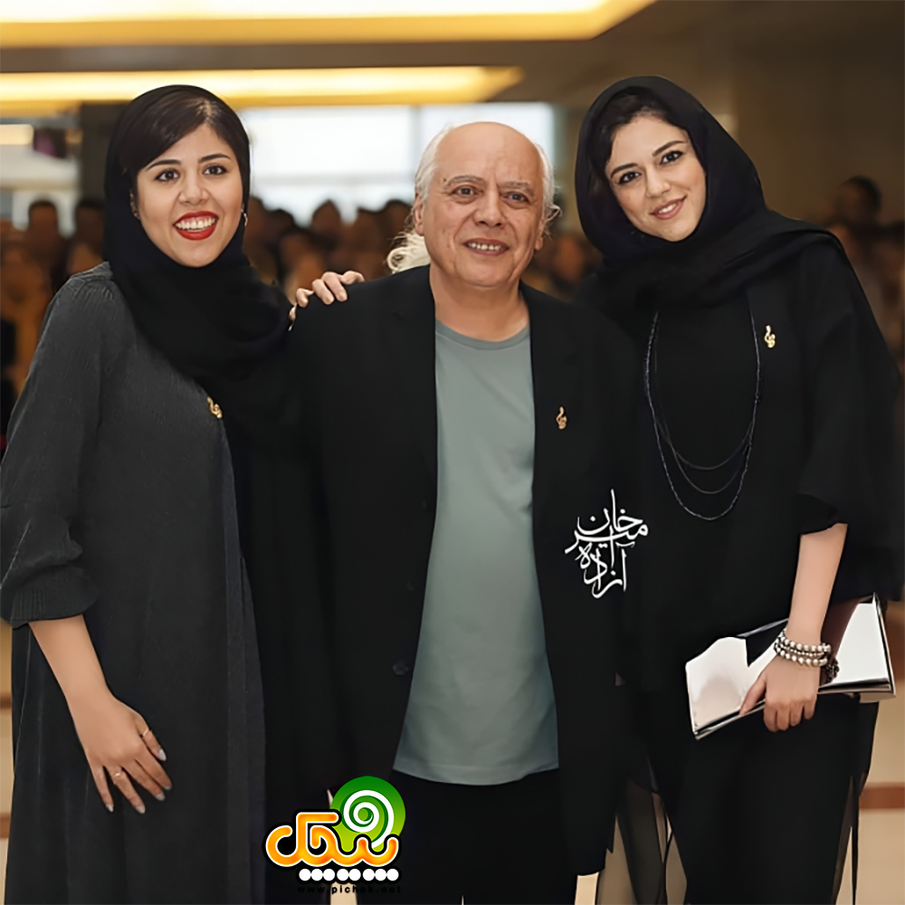 ماهور الوند و پدر و خواهرش