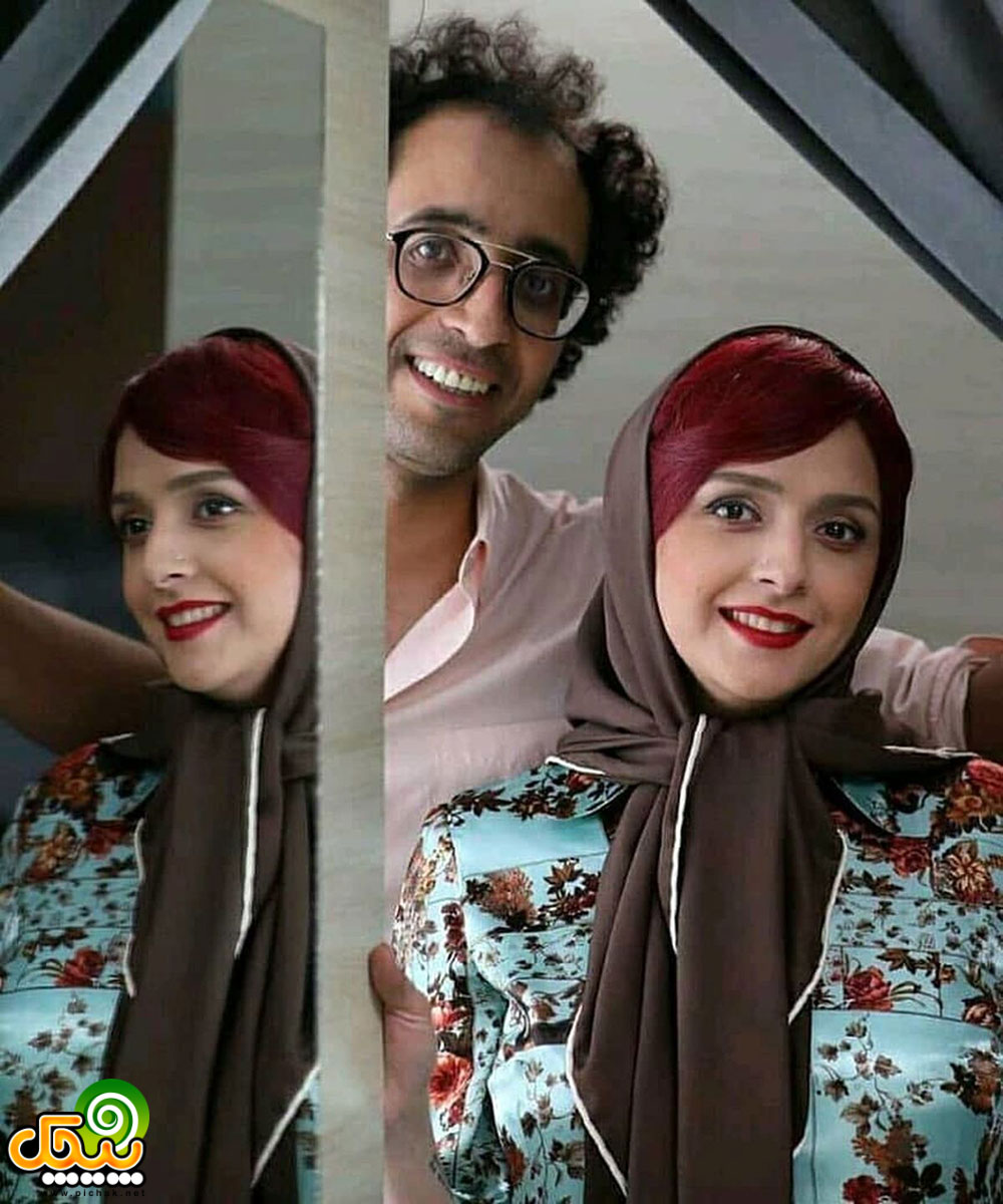 ترانه علیدوستی و همسر